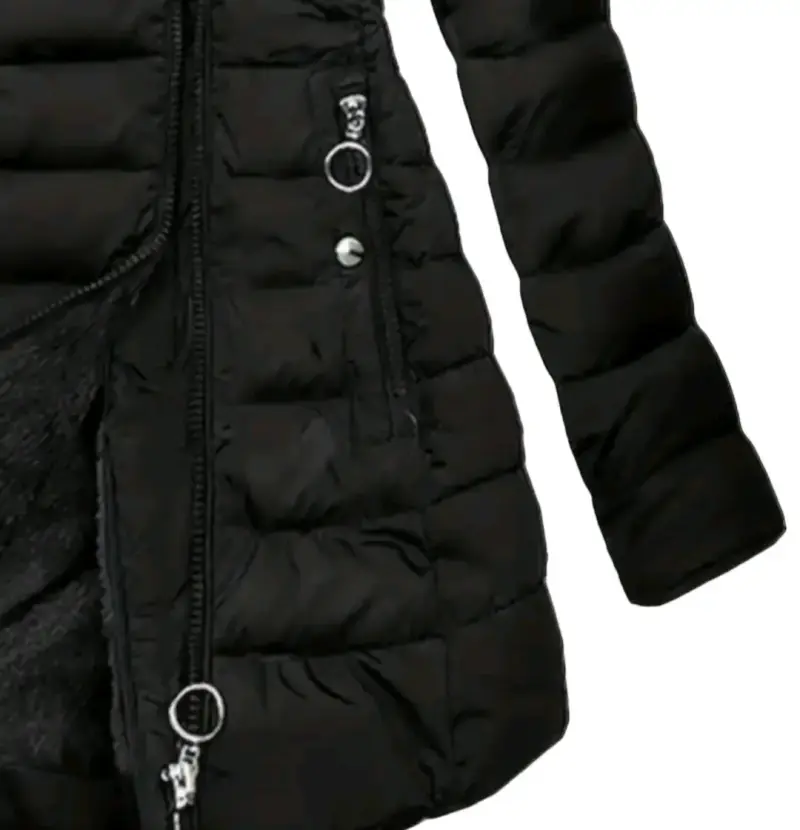 Chaqueta acolchada negra - 1