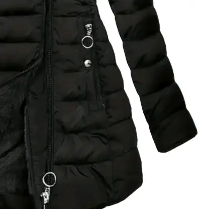 Chaqueta acolchada negra - miniatura 1