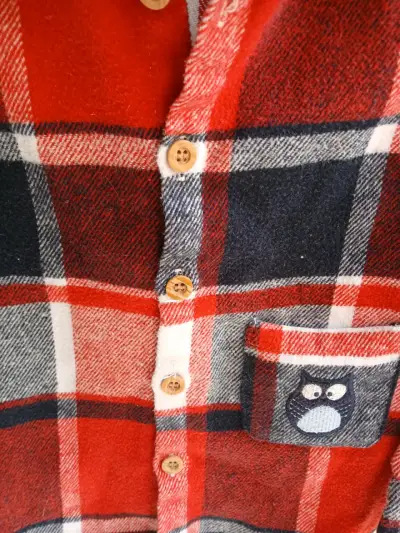 Camisa franela niño 36 M - miniatura 5