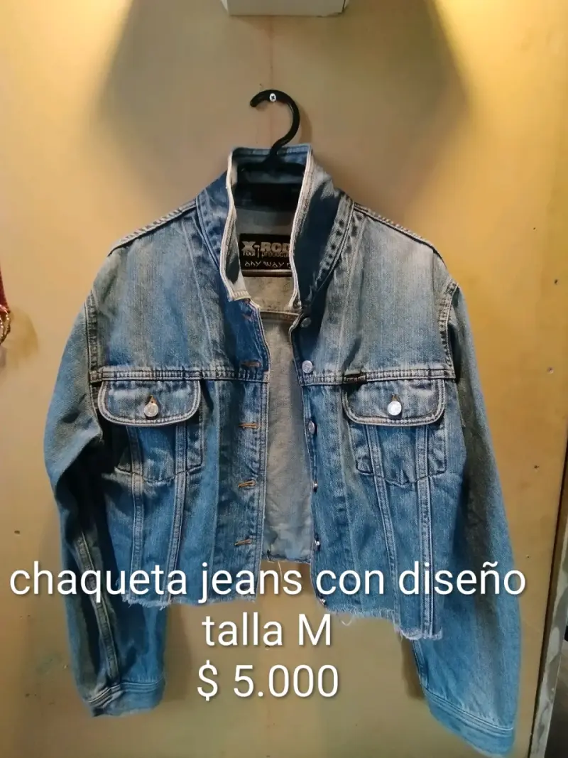 Chaqueta de mezclilla diseño M - 1