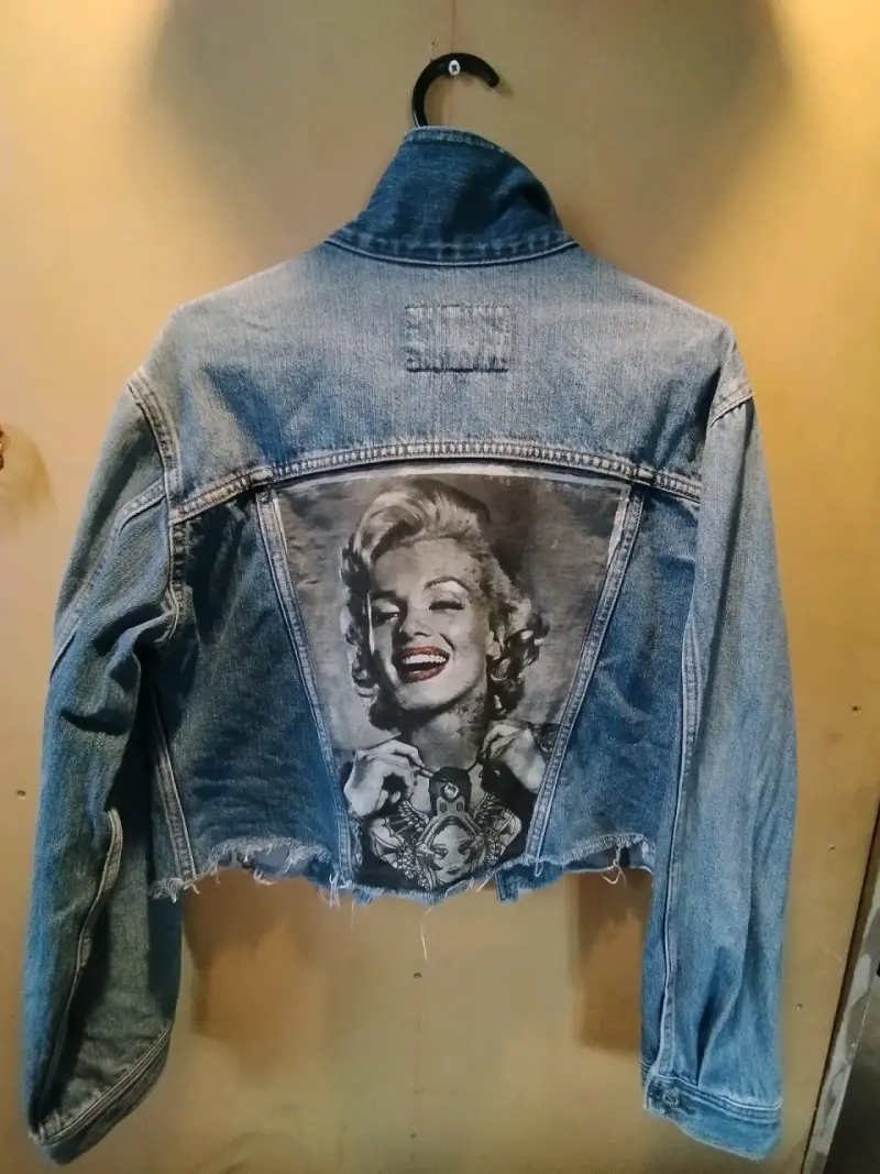 Chaqueta de mezclilla diseño M - 2