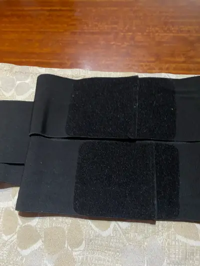 Cinturón lumbar negro - miniatura 2