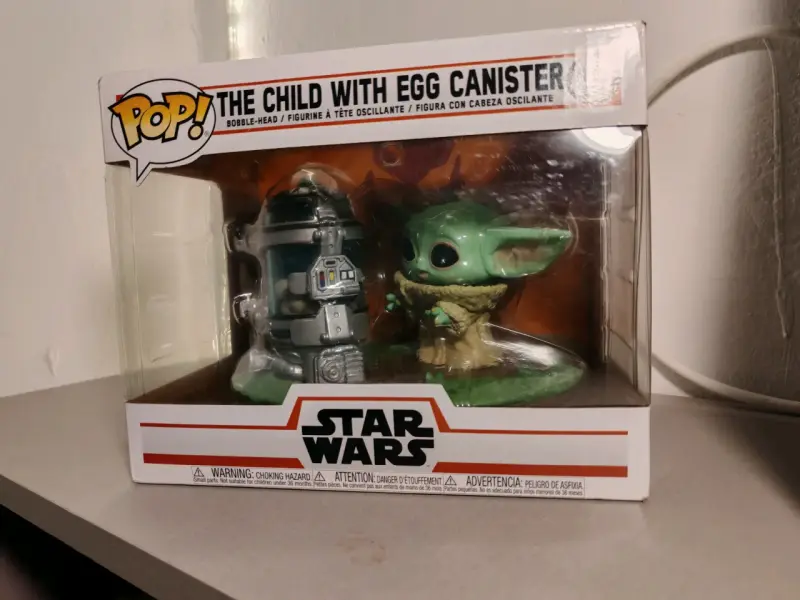 Baby yoda grogu Figura The Child con Canister - 1