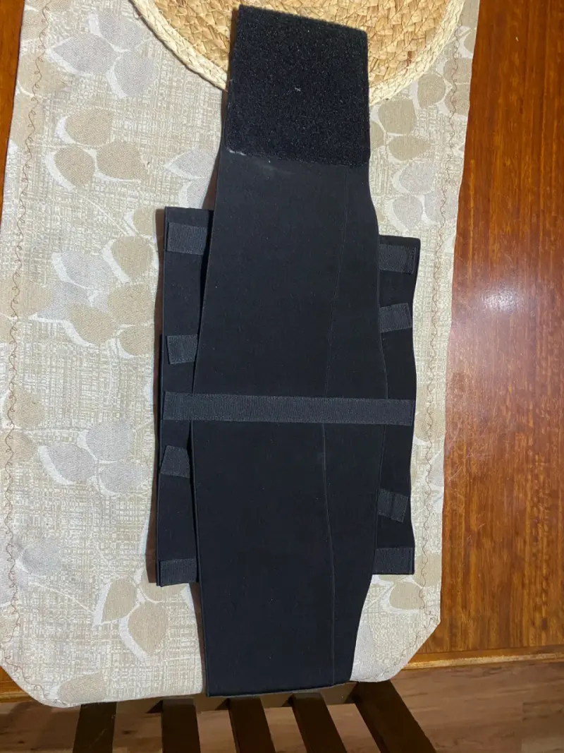 Cinturón lumbar negro - 3