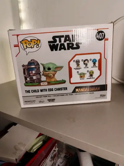 Baby yoda  grogu Figura The Child con Canister - miniatura 2