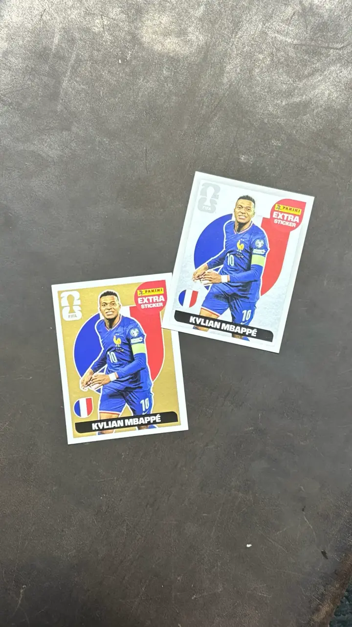 Lámina extra Mbappé 2026 Panini Oro - Plata - 1
