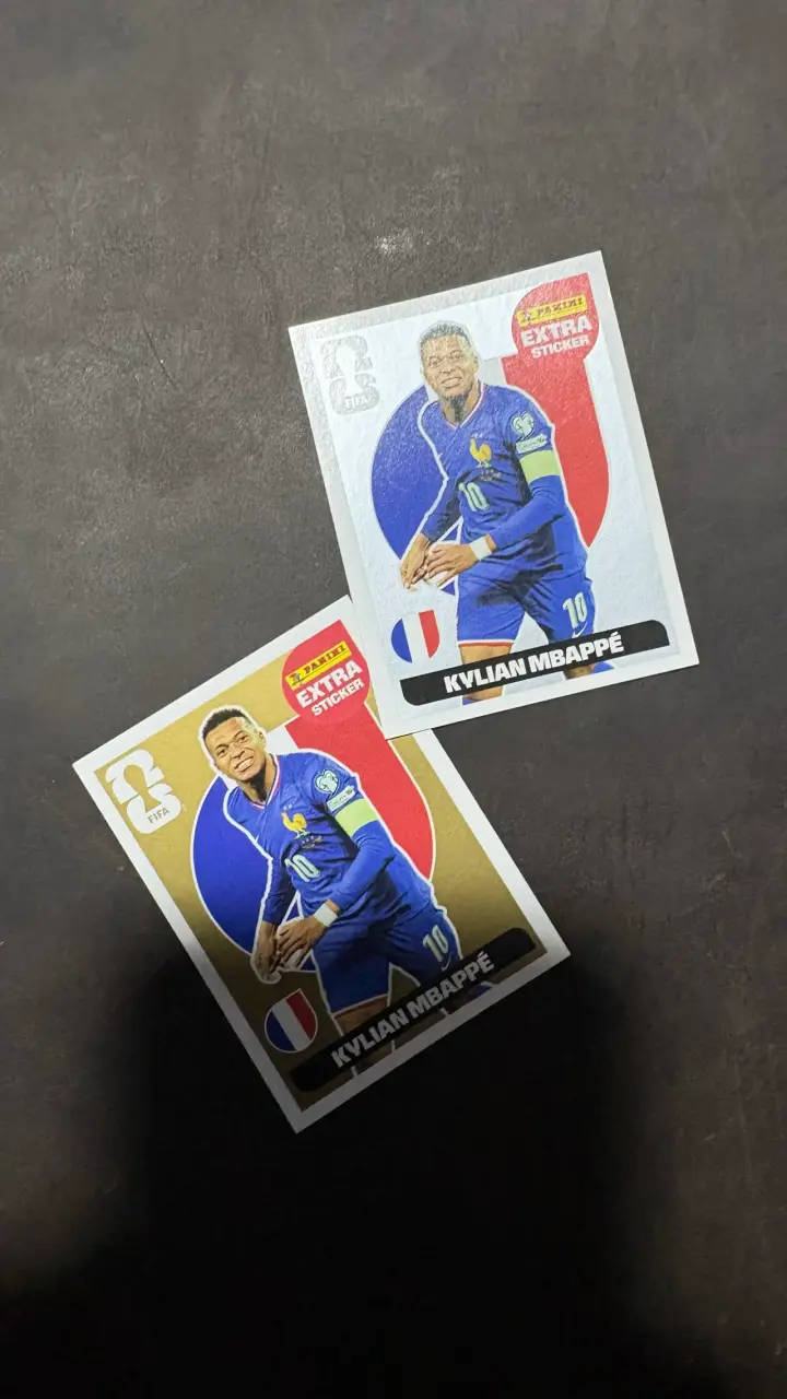 Lámina extra Mbappé 2026 Panini Oro - Plata - 3