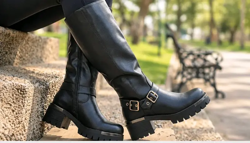 Botines negros talla 35/36 - 3