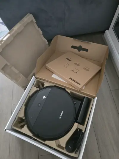 Aspiradora robot Samsung negra - miniatura 2