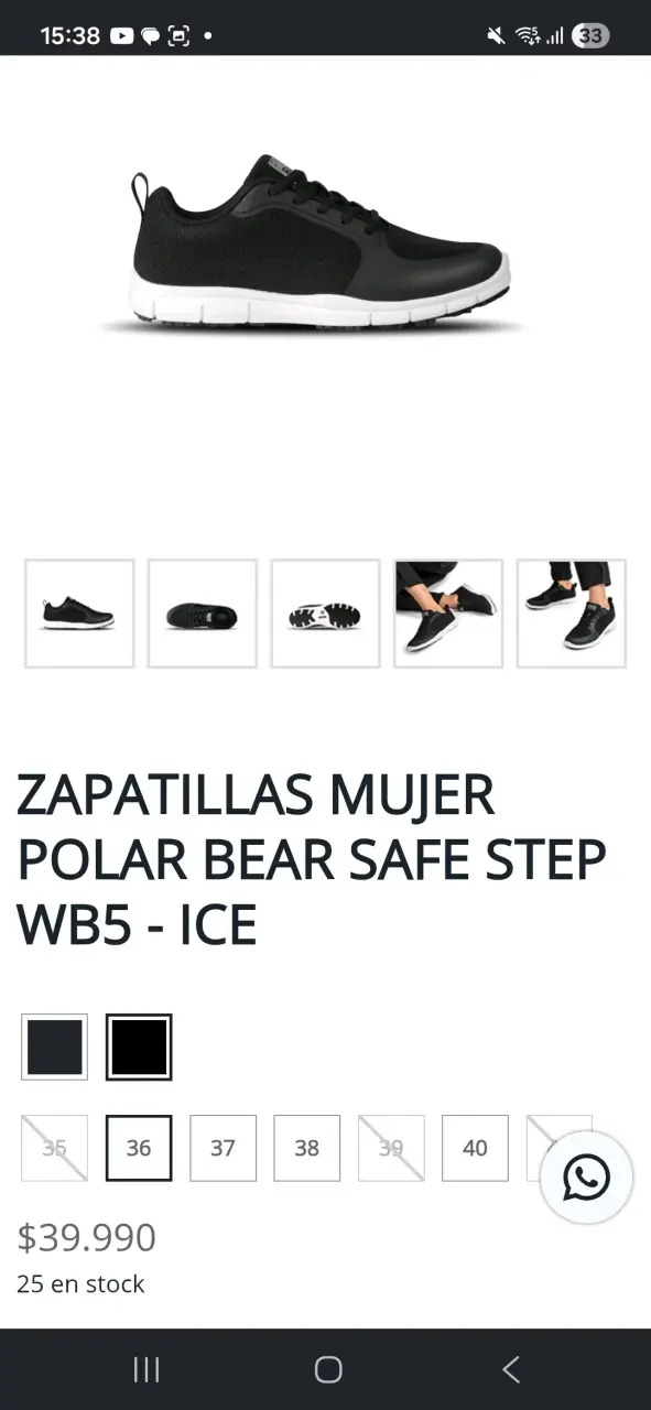 Zapatillas Deportivas Polar Bear Talla 39 - 6