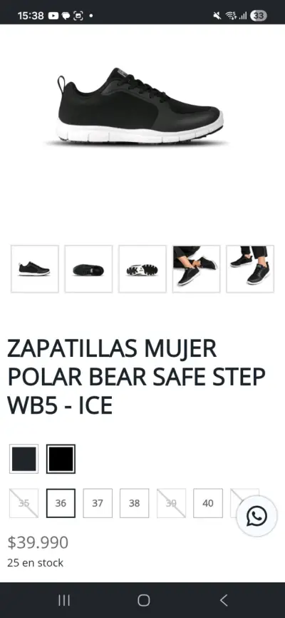 Zapatillas Deportivas Polar Bear Talla 39 - miniatura 6