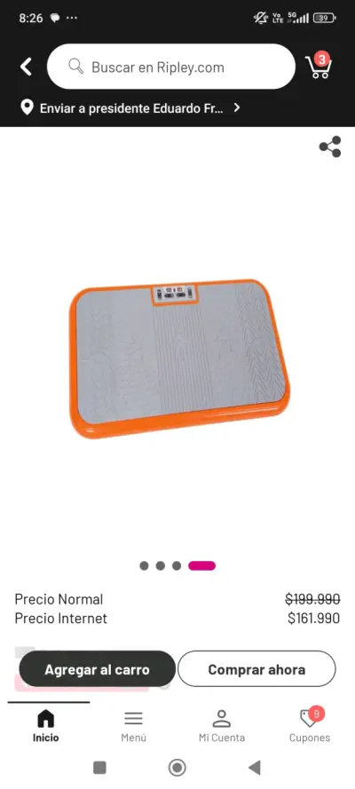 Power fit Plataforma vibratoria - miniatura 1