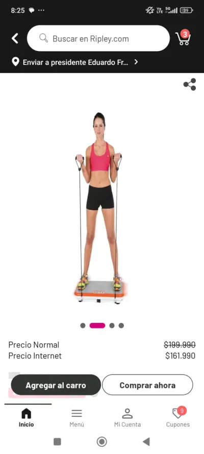 Power fit Plataforma vibratoria - miniatura 4