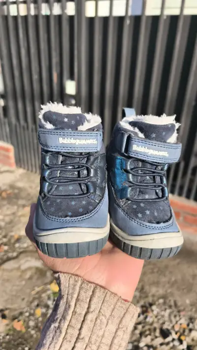 Botas infantiles azules Nro 20 - miniatura 1