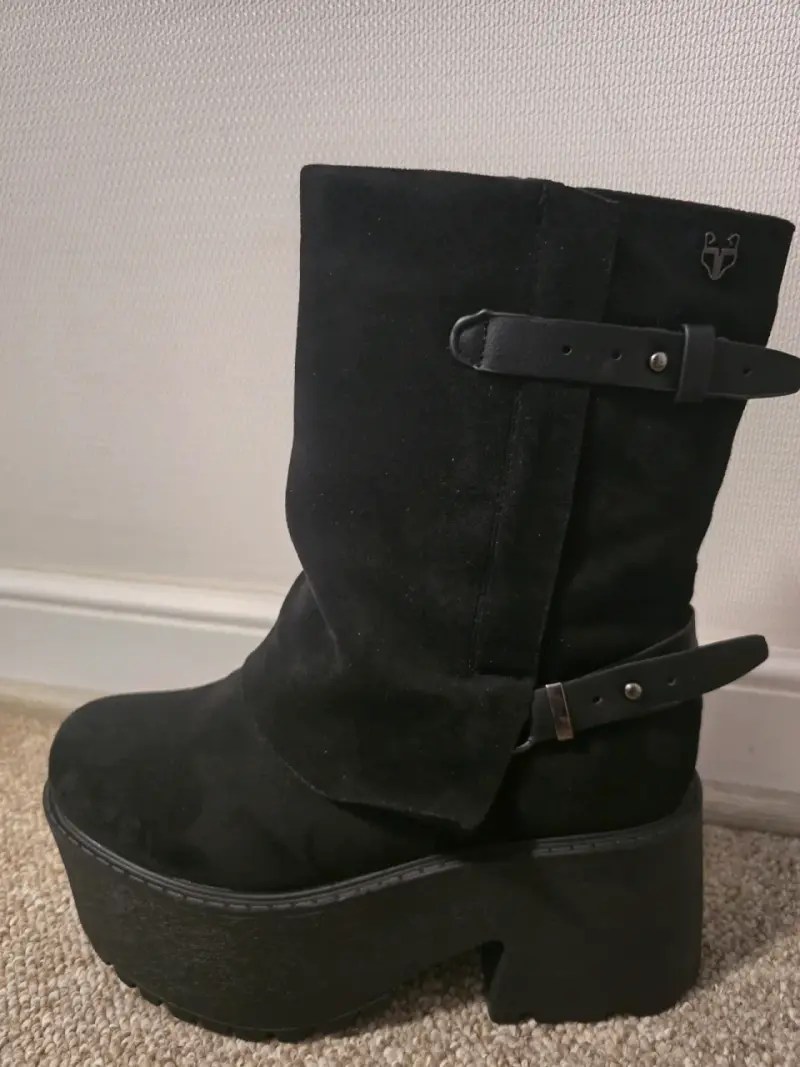 Botas negras de plataforma Gotta - 2
