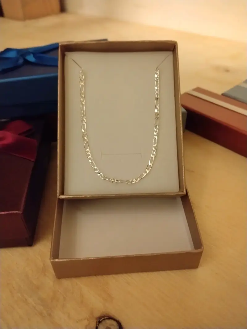 Collar de plata 925 elegante - 1