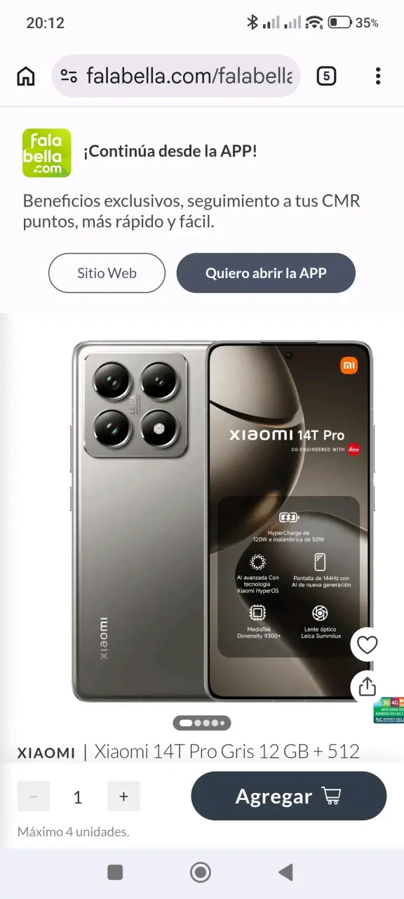 Smartphone Xiaomi con cuatro cámaras - 4