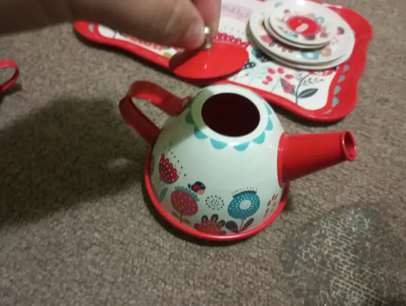 Juego de tazas de metal - 3