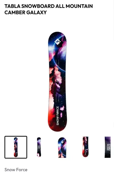 Tabla Snowboard Camber Galaxy - miniatura 1