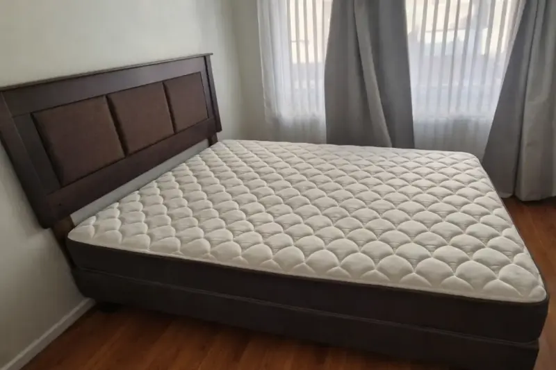 Cama 2 Plazas + Colchón Ergo T New con espaldar (u