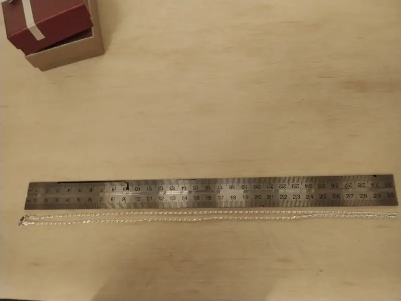 Cadena de plata 925 con caja - 3