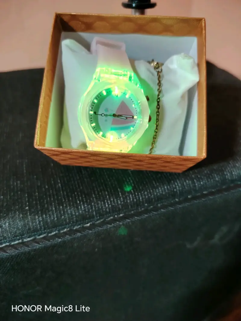 Reloj LED fluorescente - 1