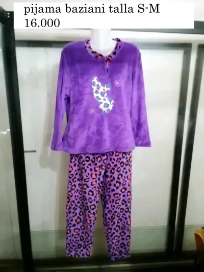 Pijama azul Baziani talla L - miniatura 6