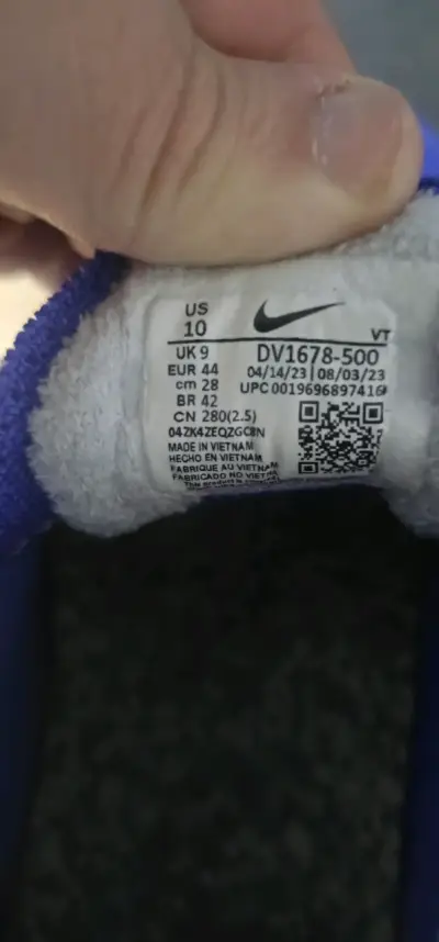 Zapatillas deportivas azules Nike - miniatura 3