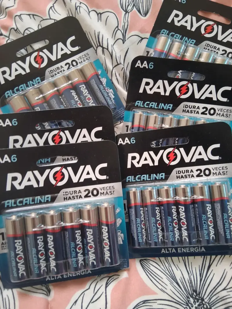 Baterías alcalinas Rayovac AA