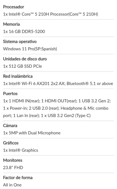 PC Lenovo Thinkcentre Neo 50a 24 Gen 5 - miniatura 4