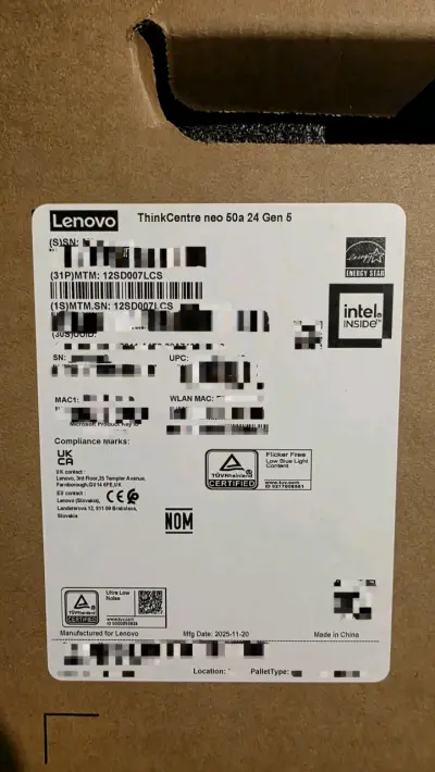 PC Lenovo Thinkcentre Neo 50a 24 Gen 5 - miniatura 5