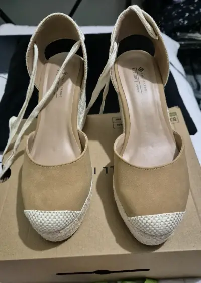 Alpargatas beige con plataforma Call it spring - miniatura 1
