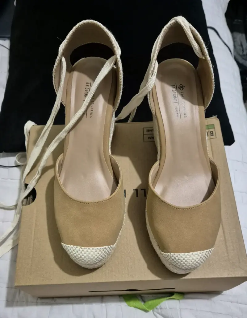 Alpargatas beige con plataforma Call it spring - 3