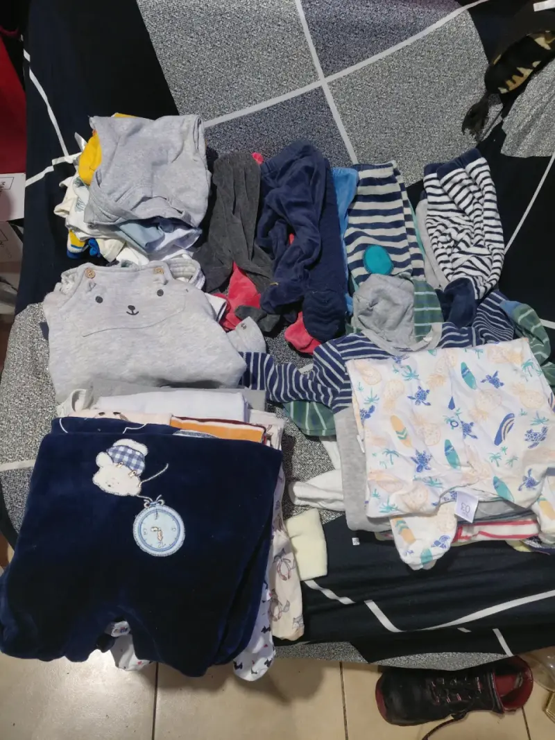 Lote de ropa infantil variada 3-6 meses - 1