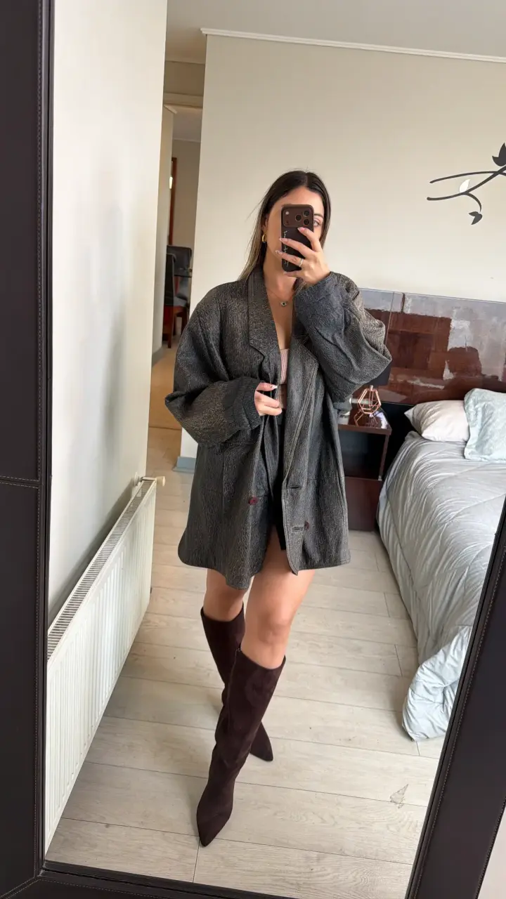 Chaqueta cuero talla XL - 3
