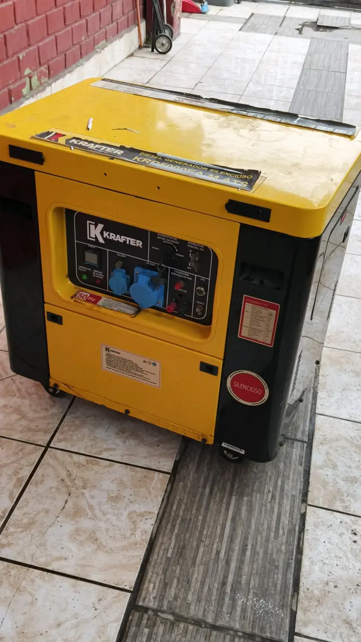 Generador diésel Krafter silencioso - 1