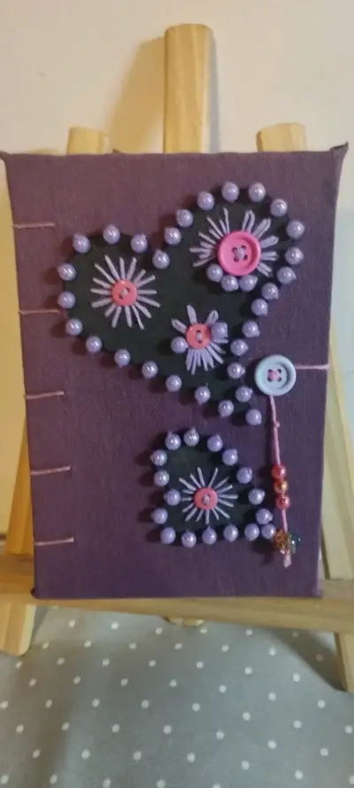 agendas bordado artesanal en miniatura - miniatura 2