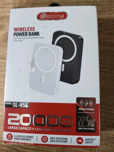 Power bank inalámbrico Solma - miniatura 1