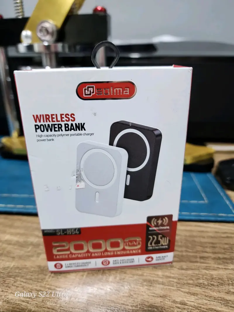 Power bank inalámbrico Solma - 4