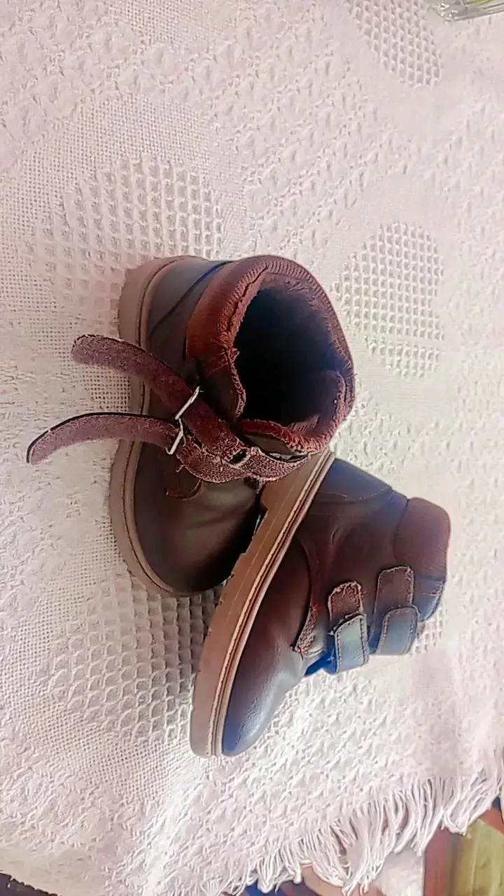 Botines marrones para niños - 1