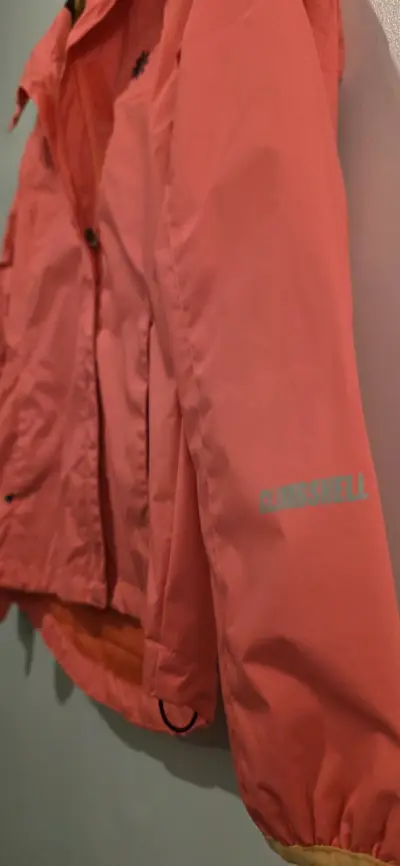 Chaqueta Rosada Coral fluorecente Impermeable - miniatura 5