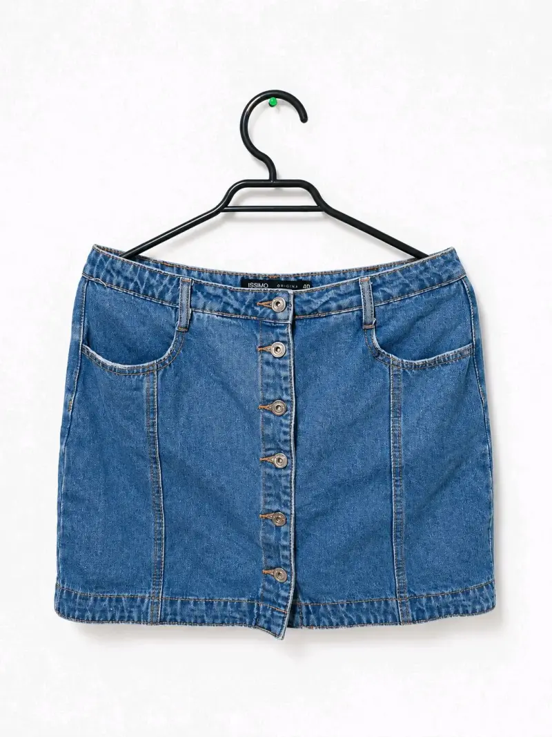 Falda de jeans ISSIMO - 1