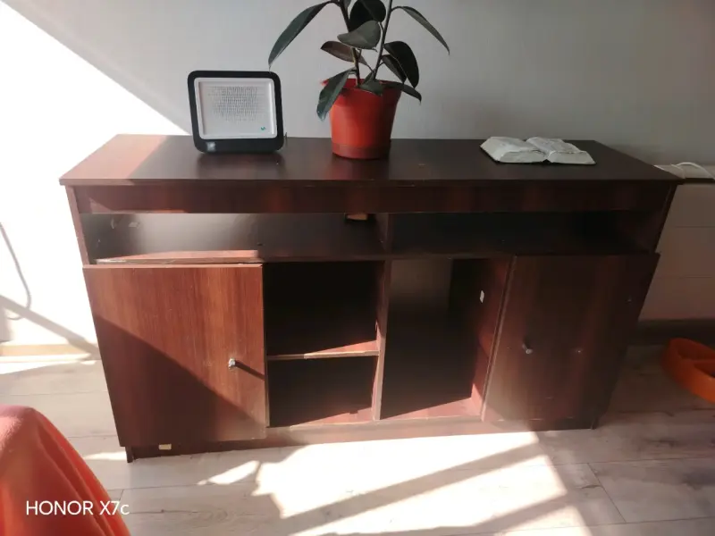 Mueble madera rack
