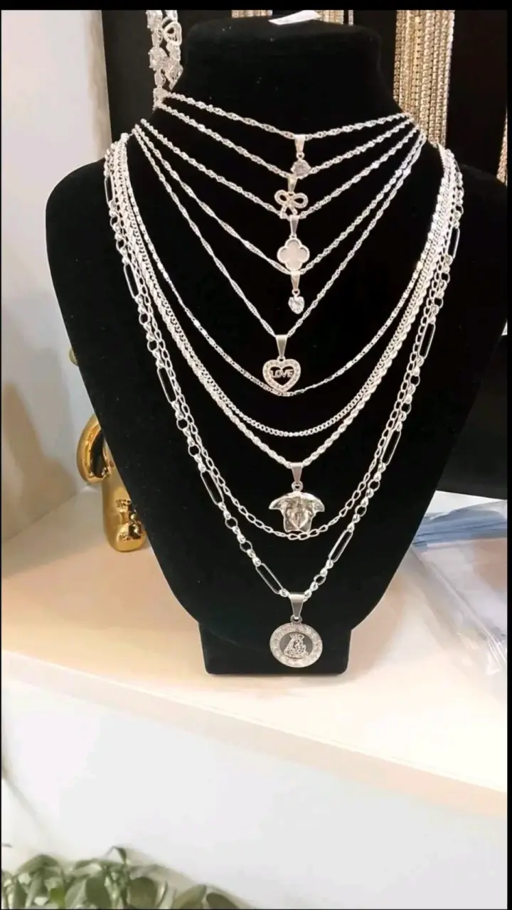 Set de collares de plata925