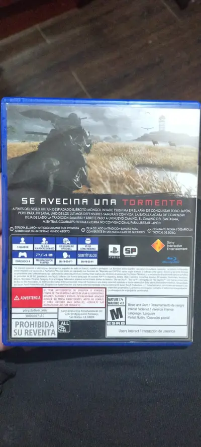 Juego PS4 Ghost of Tsushima - miniatura 2