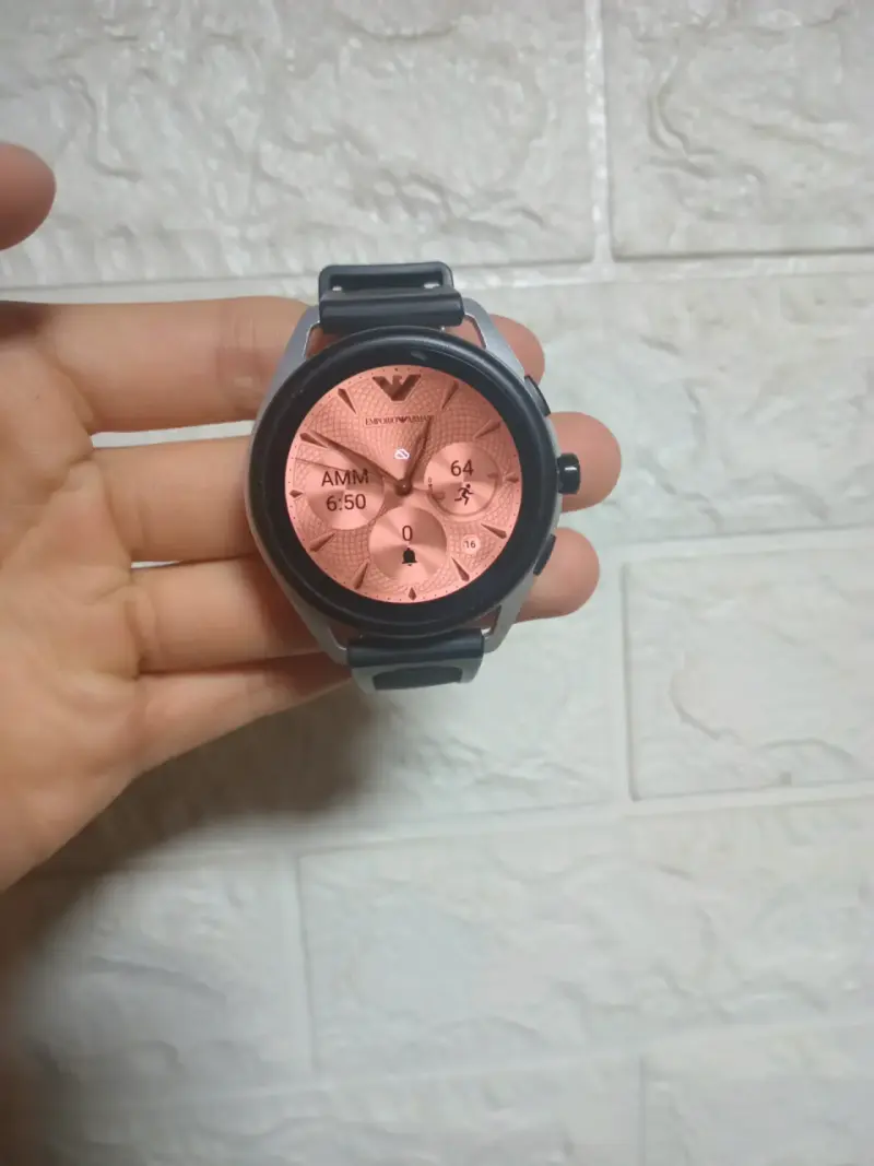 Reloj inteligente negro Armani - 2