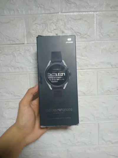 Reloj inteligente negro Armani - miniatura 3