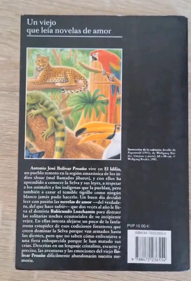 Libro 'Un viejo que leía novelas de amor' - 2