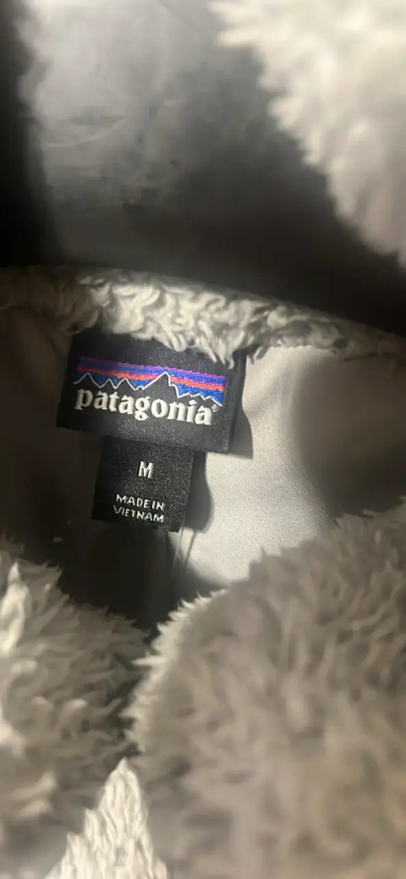 Chaqueta de lana gris Patagonia - 2