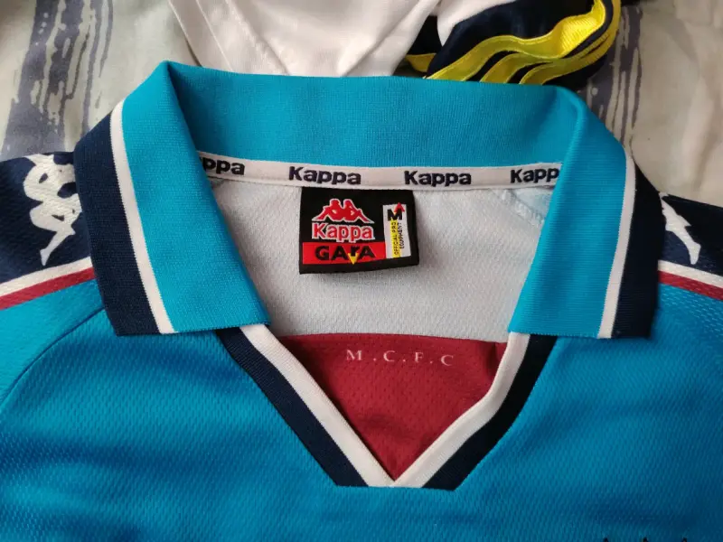 Camiseta retro Kappa Manchester city - 2